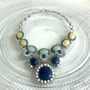 Multi Colour Jewels Necklace